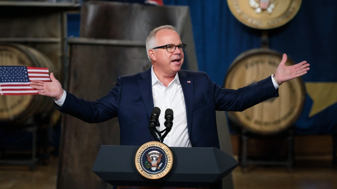 Explorando a Trajetória de Tim Walz, Candidato a Vice de Kamala Harris